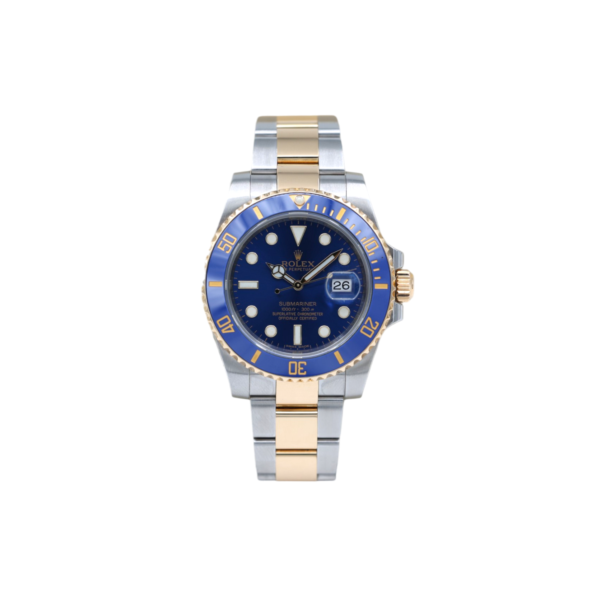 Rolex - Submariner - Bluesy - 116618LB - 2015