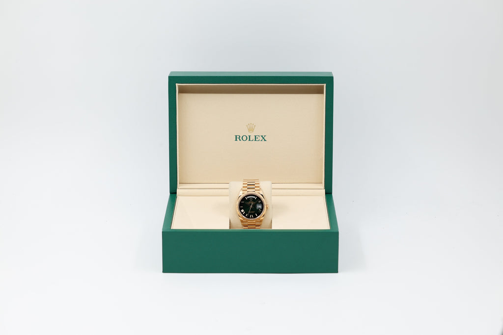 Rolex - Day-Date - Green Ombré Dial - 128238 - 2025