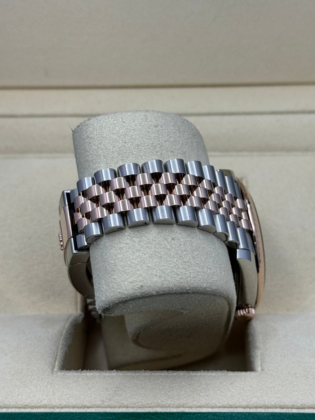 Rolex Steel and Everose Rolesor Datejust 41  - Chocolate Index Dial - Jubilee Bracelet - 126331 choij
