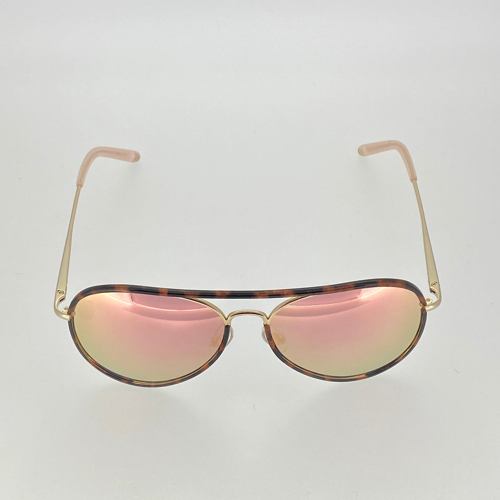 Matthew Williamson Ladies Sunglasses Tortoise Shell and Pink