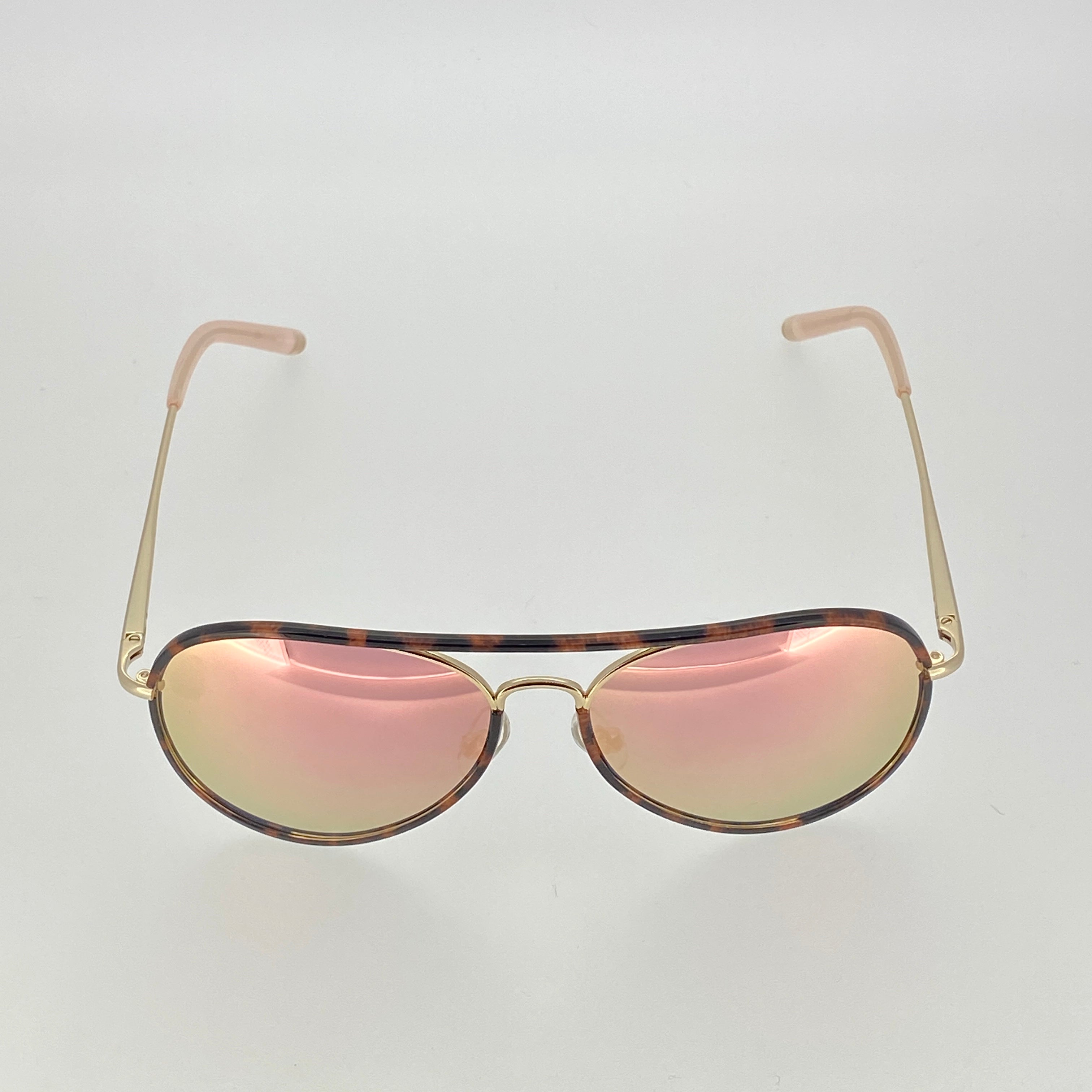 Matthew Williamson Ladies Sunglasses Tortoise Shell and Pink