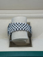 Rolex Steel and White Gold Rolesor Datejust 41  - Dark Rhodium Diamond Dial - Jubilee Bracelet - 126334 dkrdj