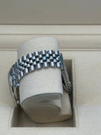 Rolex Steel and White Gold Datejust 31  - White Mother-Of-Pearl Diamond Dial - Jubilee Bracelet - 278274 mdj