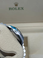 Rolex Steel and White Gold Datejust 31  - White Mother-Of-Pearl Diamond Dial - Jubilee Bracelet - 278274 mdj