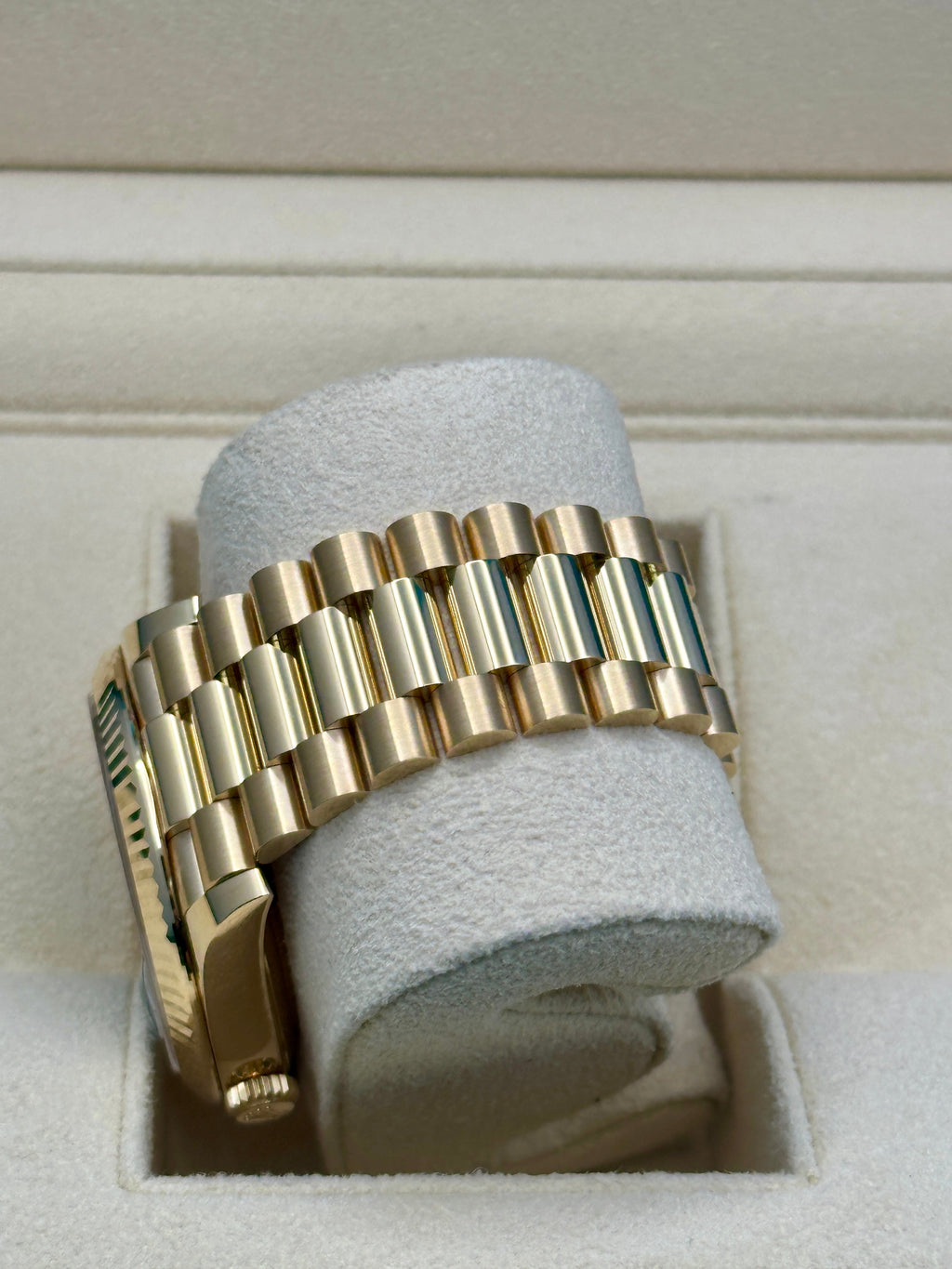Rolex Day-Date 40 Green Dial 18K Yellow Gold President