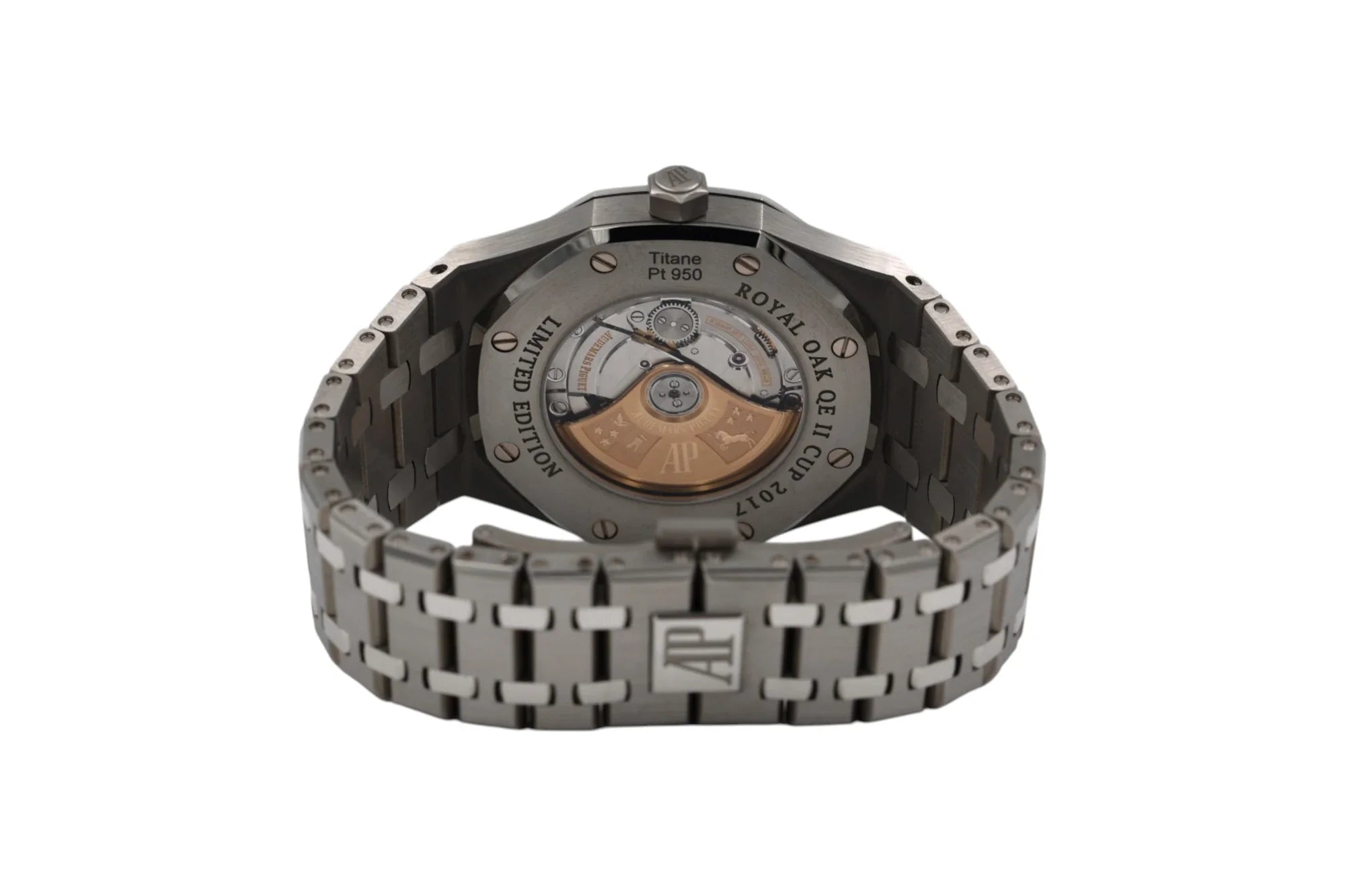 Audemars Piguet - Royal Oak - QEII Cup Limited Edition - Silver Dial - 15403IP.OO.12220IP.01 - 2017