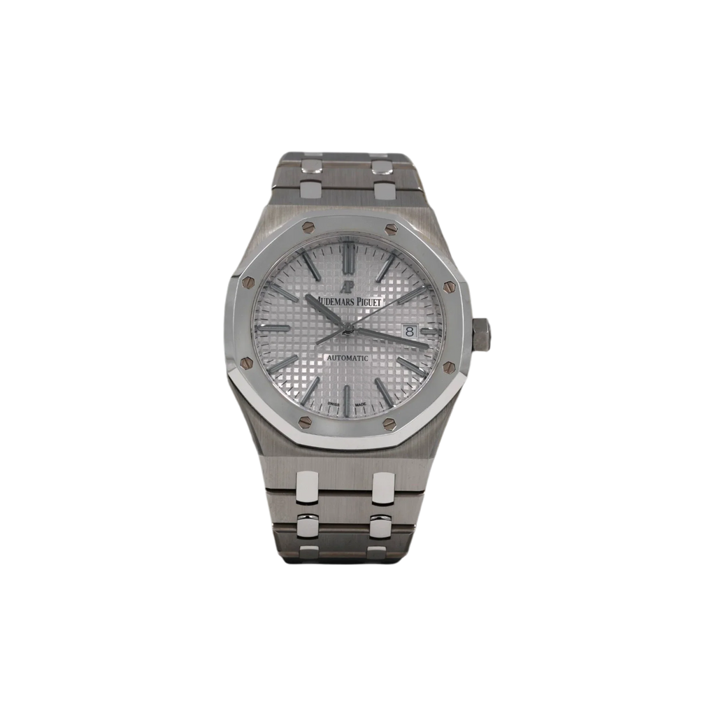 Audemars Piguet - Royal Oak - QEII Cup Limited Edition - Silver Dial - 15403IP.OO.12220IP.01 - 2017