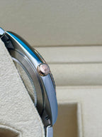 Rolex Steel and Everose Rolesor Datejust 41  - Slate Gray Green Roman Dial - Oyster Bracelet - 126331 slgro