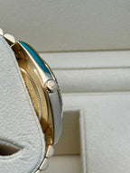 Rolex Yellow Gold Day-Date 40  - Black Baguette Diamond Dial - President Bracelet - 228238 bkbdp