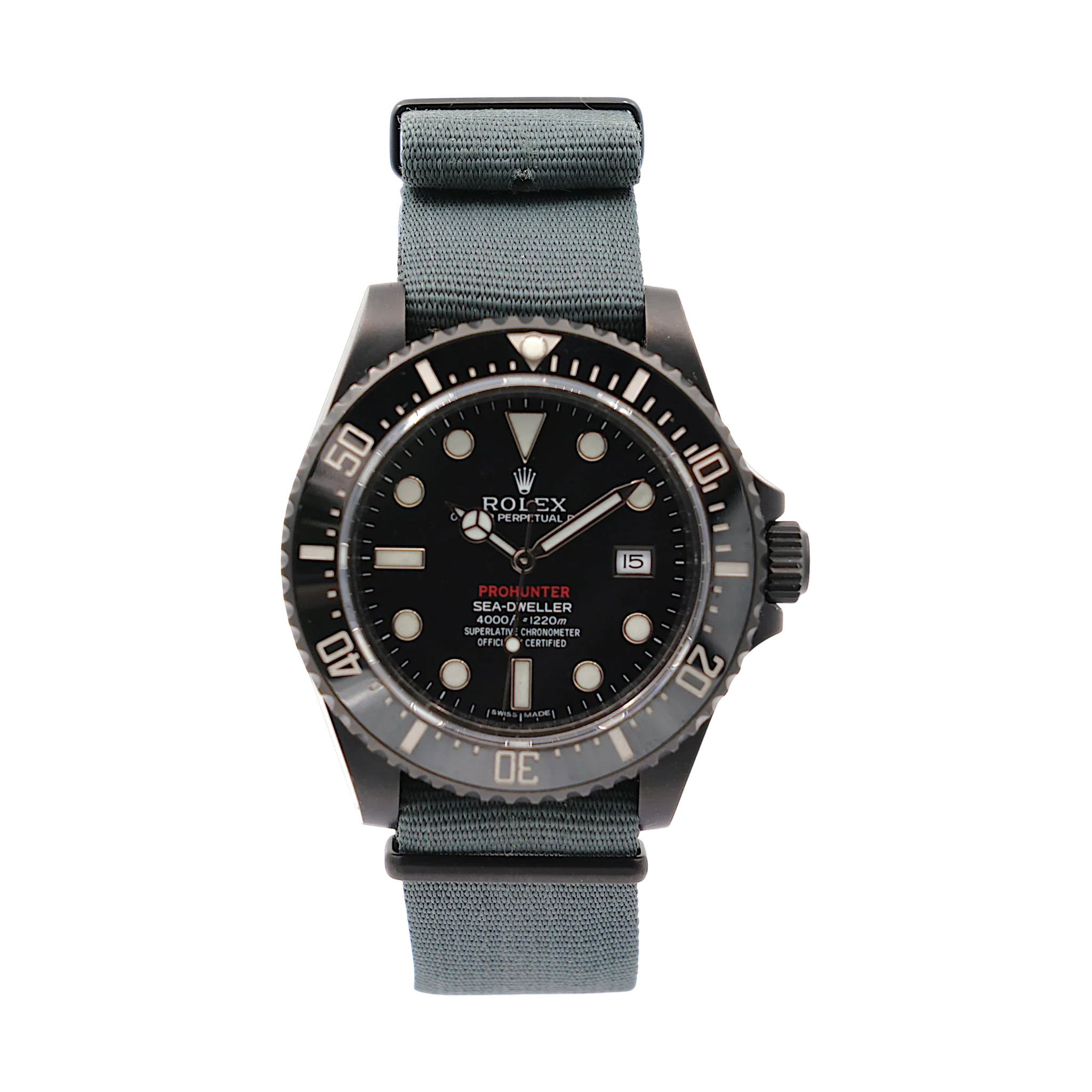 Rolex -  Sea-Dweller - Pro Hunter Black Dial - 116600 - 2014