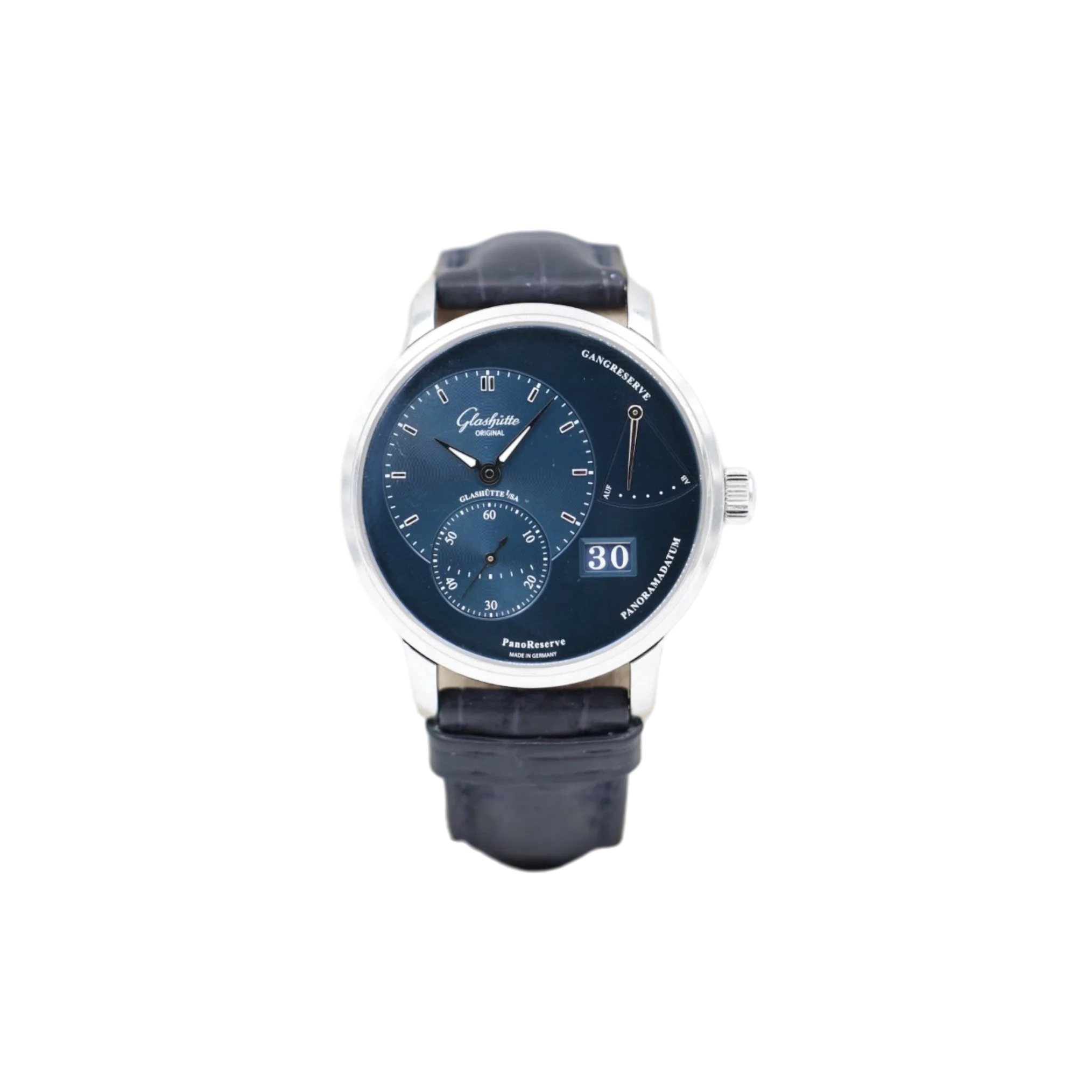 Glashütte - PanoReserve - Blue Dial - 1-65-01-26-12-01