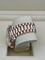 Rolex Everose Gold Day-Date 40 - Slate Dial - President Bracelet - 228235 slate