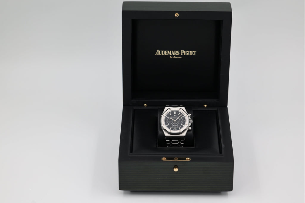 Audemars Piguet - Royal Oak Chronograph - Black Dial - 26320ST - 2015