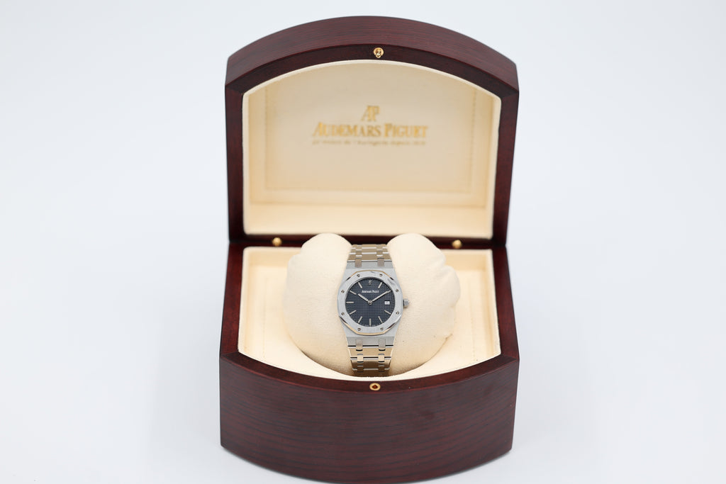 Audemars Piguet - Royal Oak - Dark Blue Dial - 56175ST - 1996