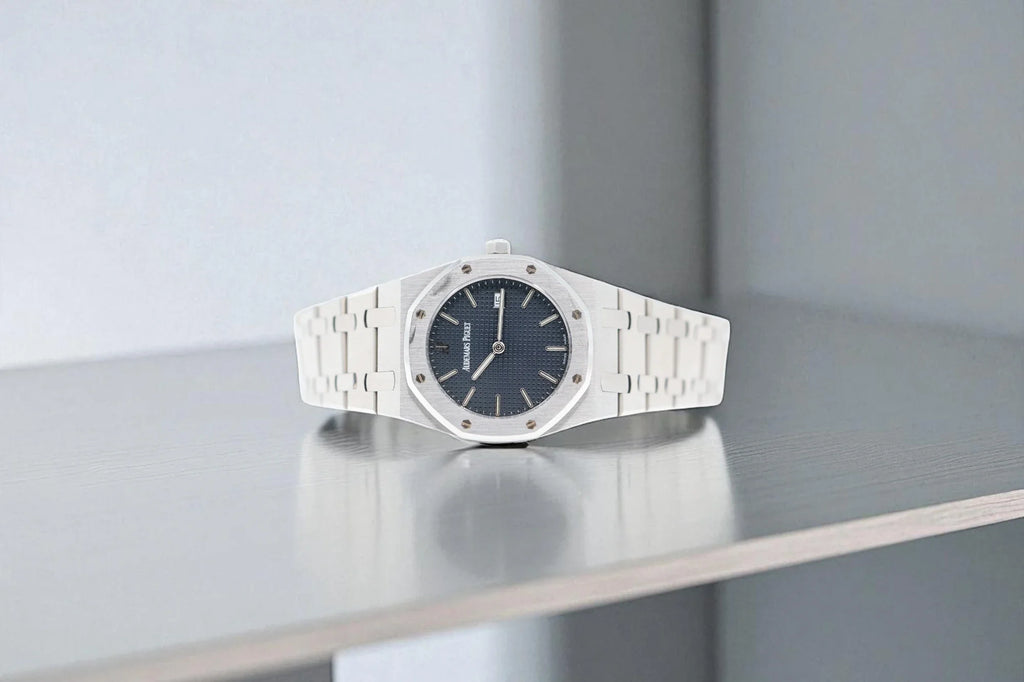 Audemars Piguet - Royal Oak - Dark Blue Dial - 56175ST - 1996