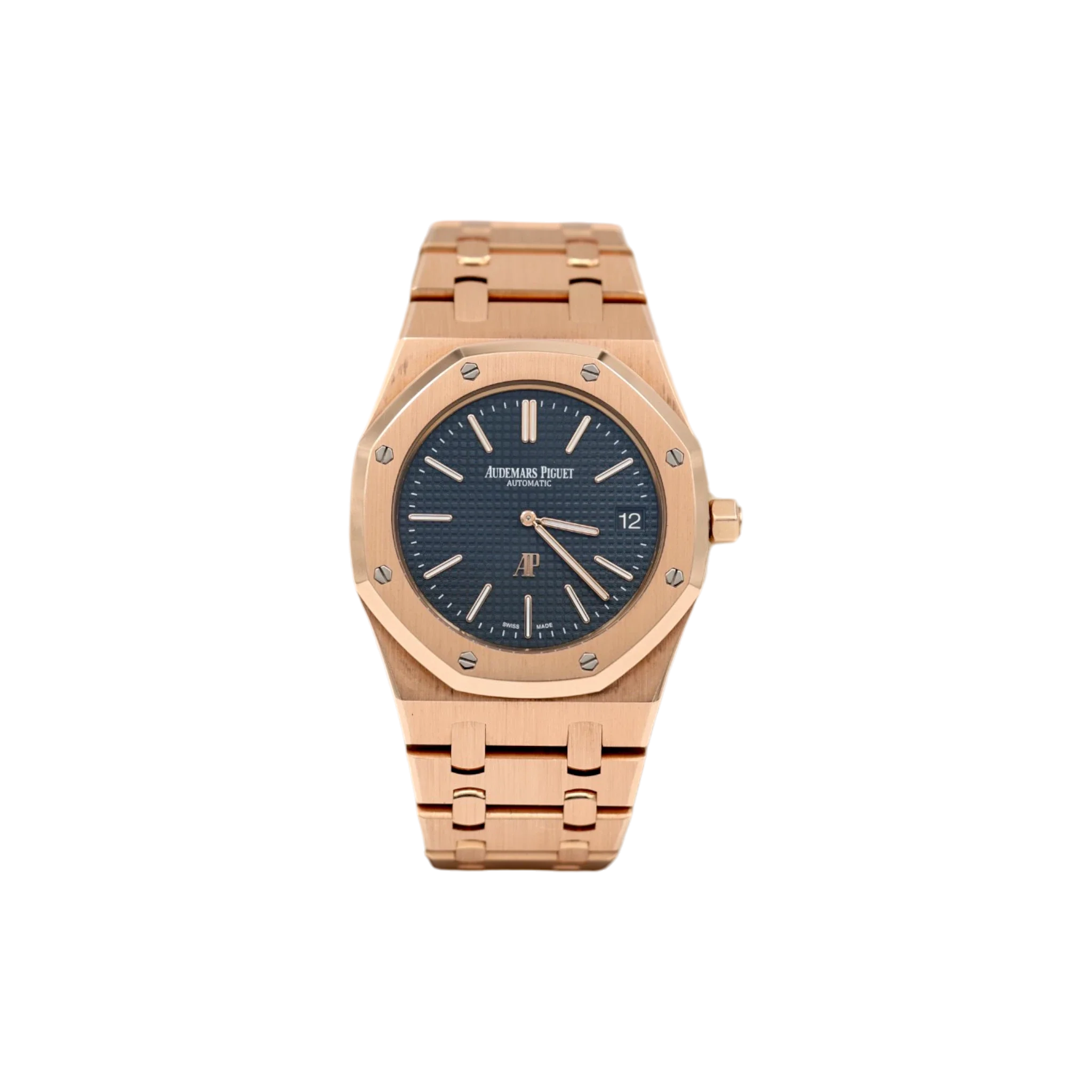 Audemars Piguet - Royal Oak - Blue Dial - 15202OR - 2016