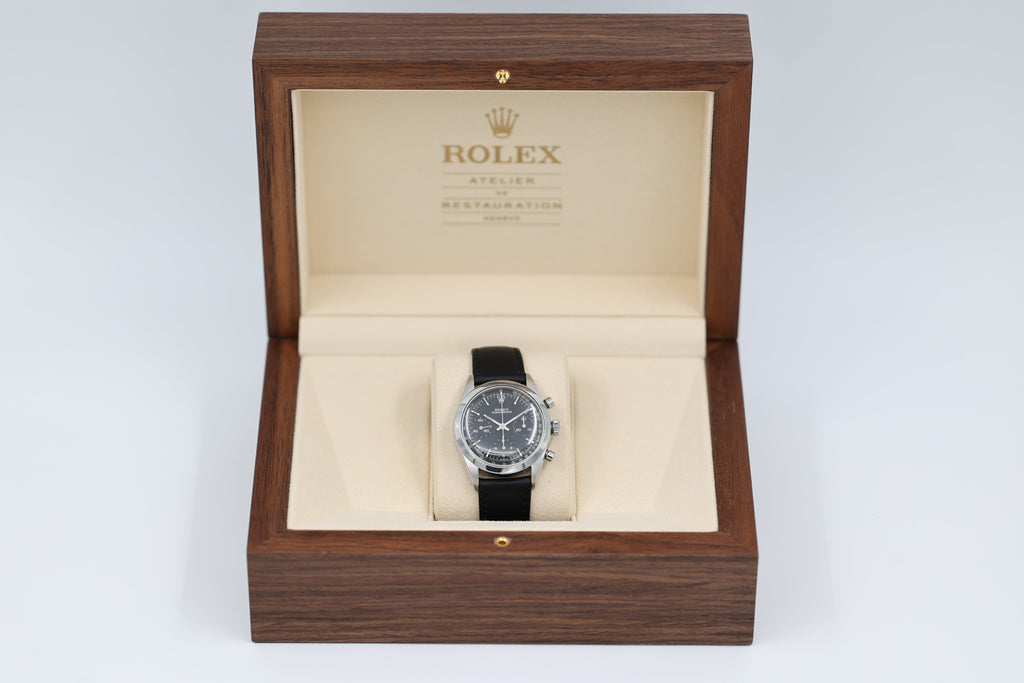 Rolex - Pre-Daytona Chronograph - Black Dial - 6238