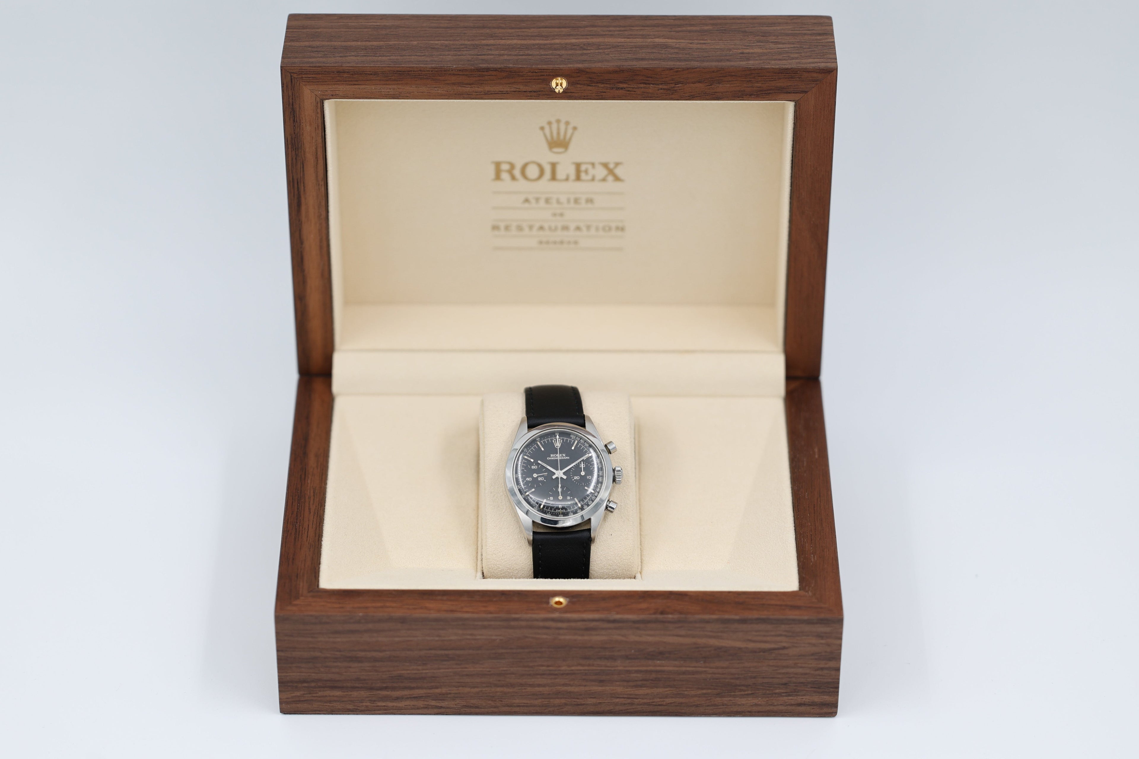 Rolex - Pre-Daytona Chronograph - Black Dial - 6238
