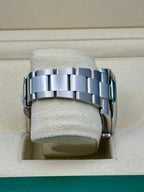 Rolex Steel Datejust 41  - Smooth Bezel - Blue Index Dial - Oyster Bracelet - 126300 blio