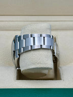 Rolex Steel Datejust 41  - Smooth Bezel - Blue Index Dial - Oyster Bracelet - 126300 blio