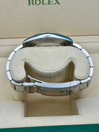 Rolex Steel Datejust 41  - Smooth Bezel - Blue Index Dial - Oyster Bracelet - 126300 blio