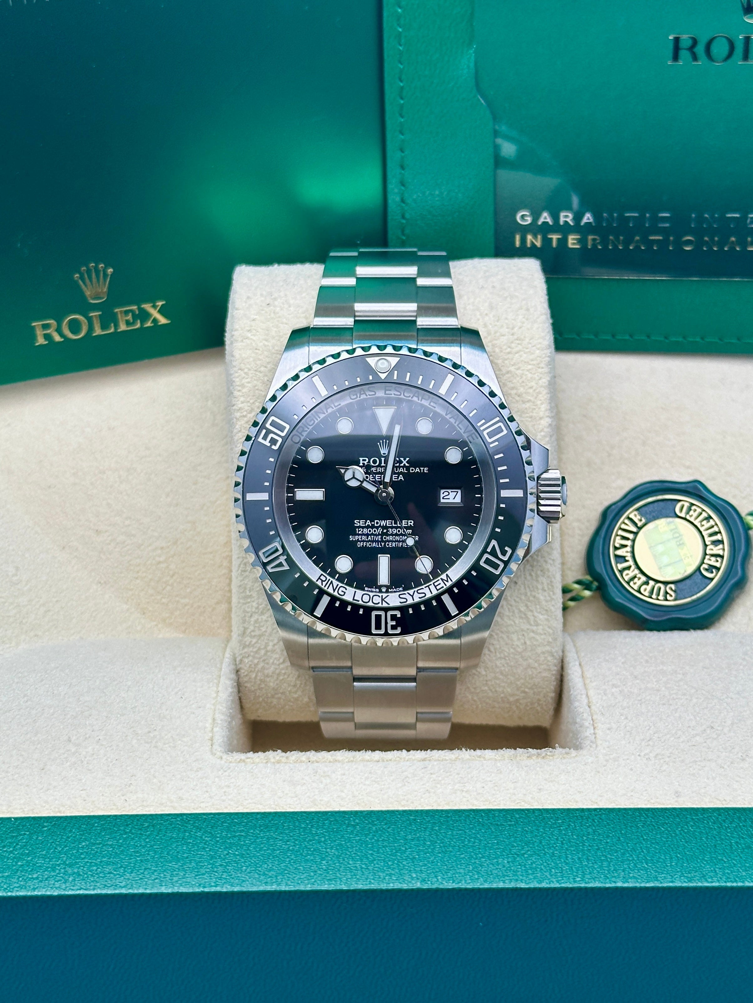 Rolex Sea-Dweller Deepsea 44  - Black Dial