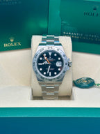 Rolex Oyster Perpetual Explorer II  - Oystersteel - Black Dial - Oyster Bracelet -  226570 bk