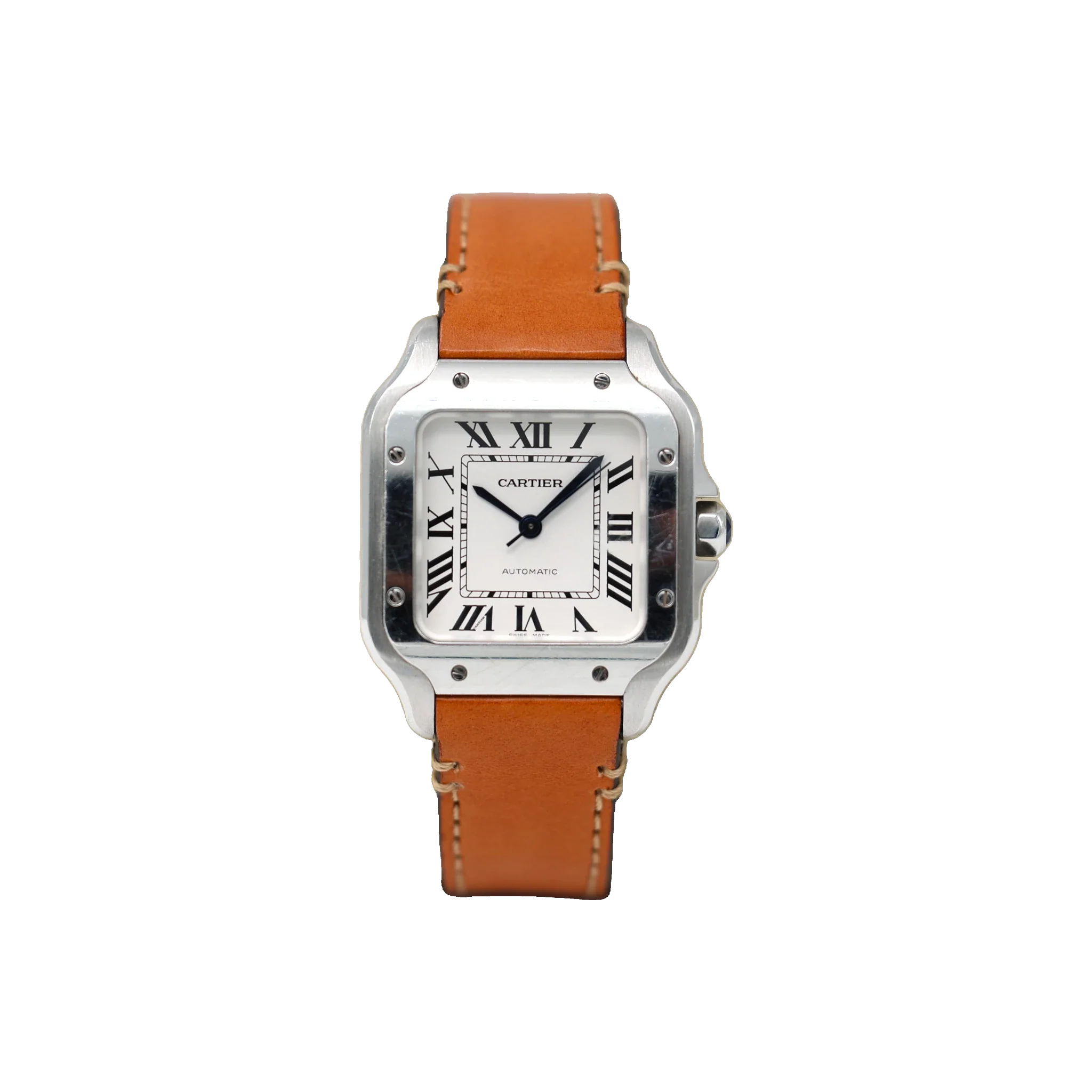 Cartier - Santos Dumont - White Dial - 4075
