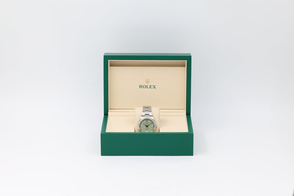 Rolex - Oyster Perpetual - Pistachio Dial - 126000 - 2025