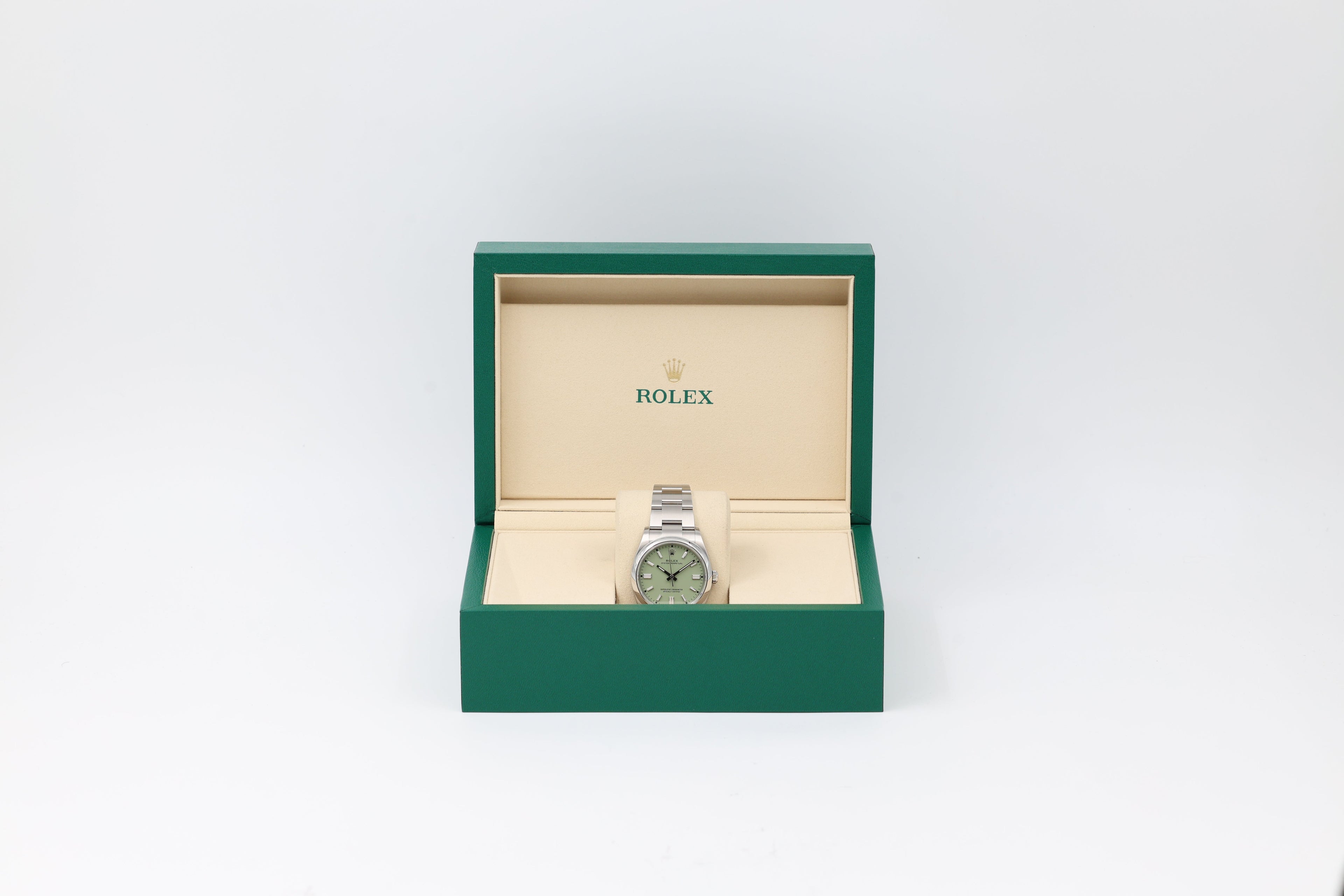 Rolex - Oyster Perpetual - Pistachio Dial - 126000 - 2025