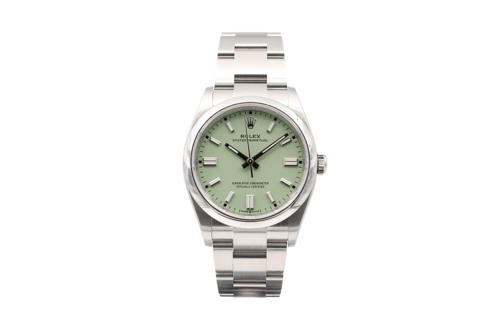 Rolex - Oyster Perpetual - Pistachio Dial - 126000 - 2025