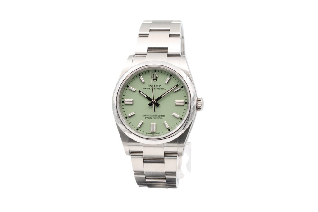 Rolex - Oyster Perpetual - Pistachio Dial - 126000 - 2025