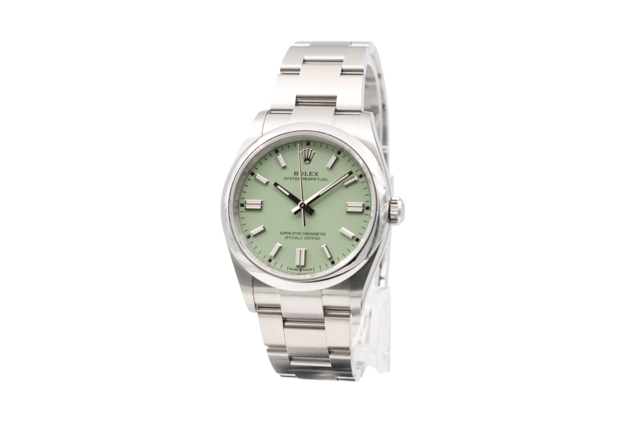 Rolex - Oyster Perpetual - Pistachio Dial - 126000 - 2025