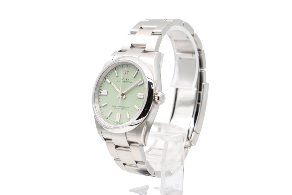 Rolex - Oyster Perpetual - Pistachio Dial - 126000 - 2025