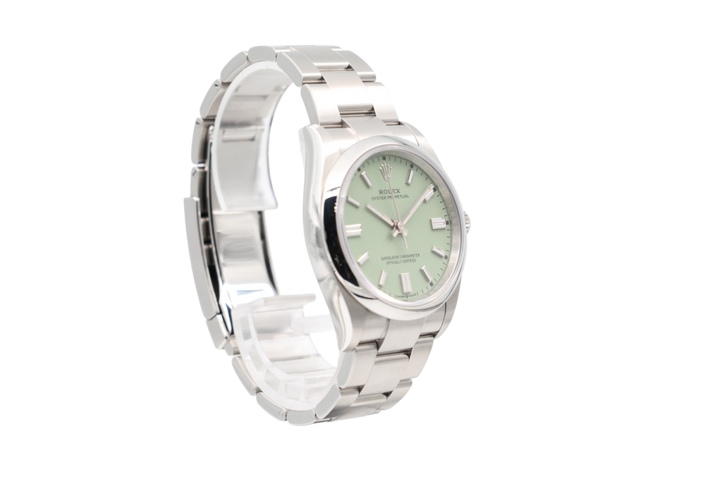 Rolex - Oyster Perpetual - Pistachio Dial - 126000 - 2025