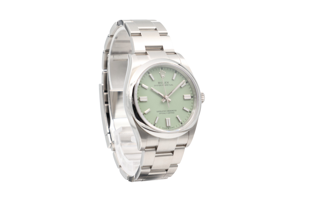 Rolex - Oyster Perpetual - Pistachio Dial - 126000 - 2025