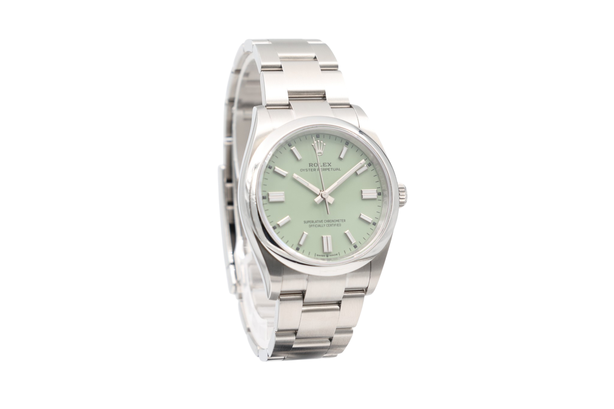Rolex - Oyster Perpetual - Pistachio Dial - 126000 - 2025