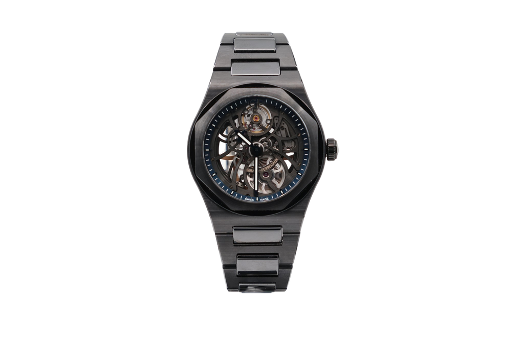 Girard-Perregaux - Laureato Black Ceramic - Black Skeleton Dial - 81015-32-001-32A - 2022