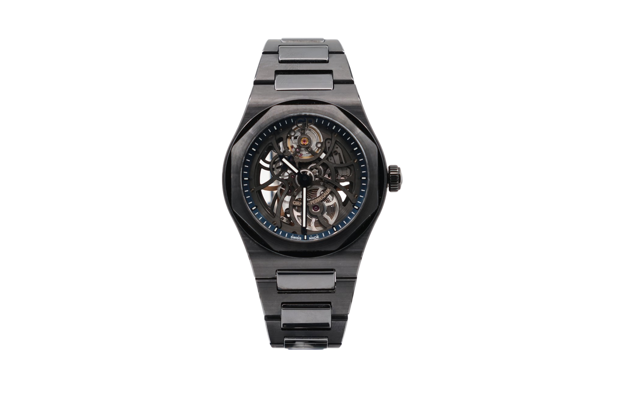 Girard-Perregaux - Laureato Black Ceramic - Black Skeleton Dial - 81015-32-001-32A - 2022
