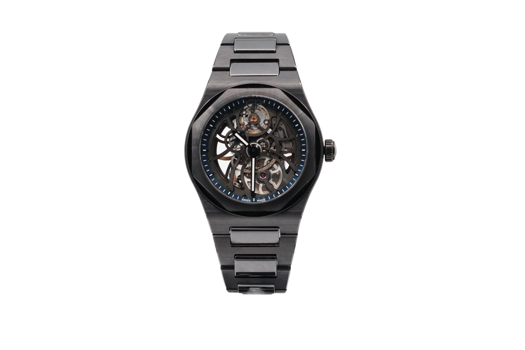 Girard-Perregaux - Laureato Black Ceramic - Black Skeleton Dial - 81015-32-001-32A - 2022