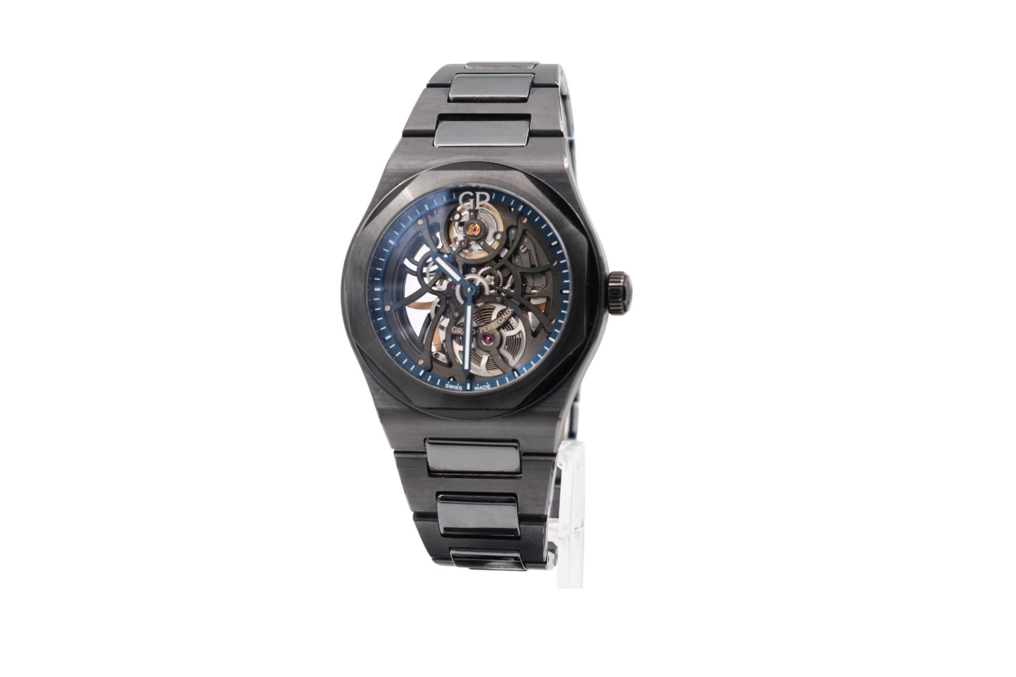 Girard-Perregaux - Laureato Black Ceramic - Black Skeleton Dial - 81015-32-001-32A - 2022