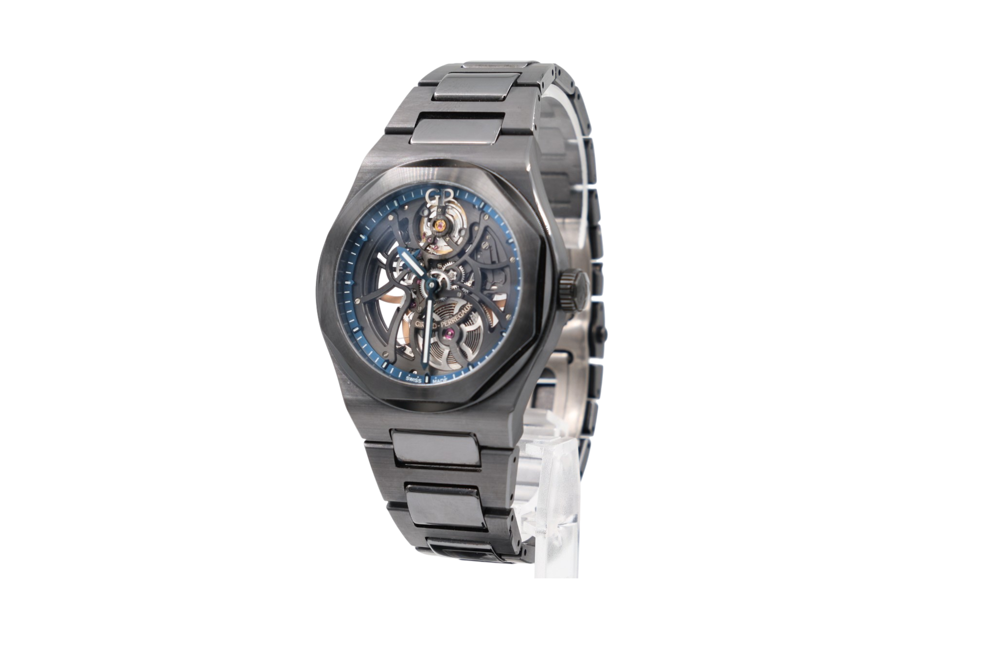 Girard-Perregaux - Laureato Black Ceramic - Black Skeleton Dial - 81015-32-001-32A - 2022