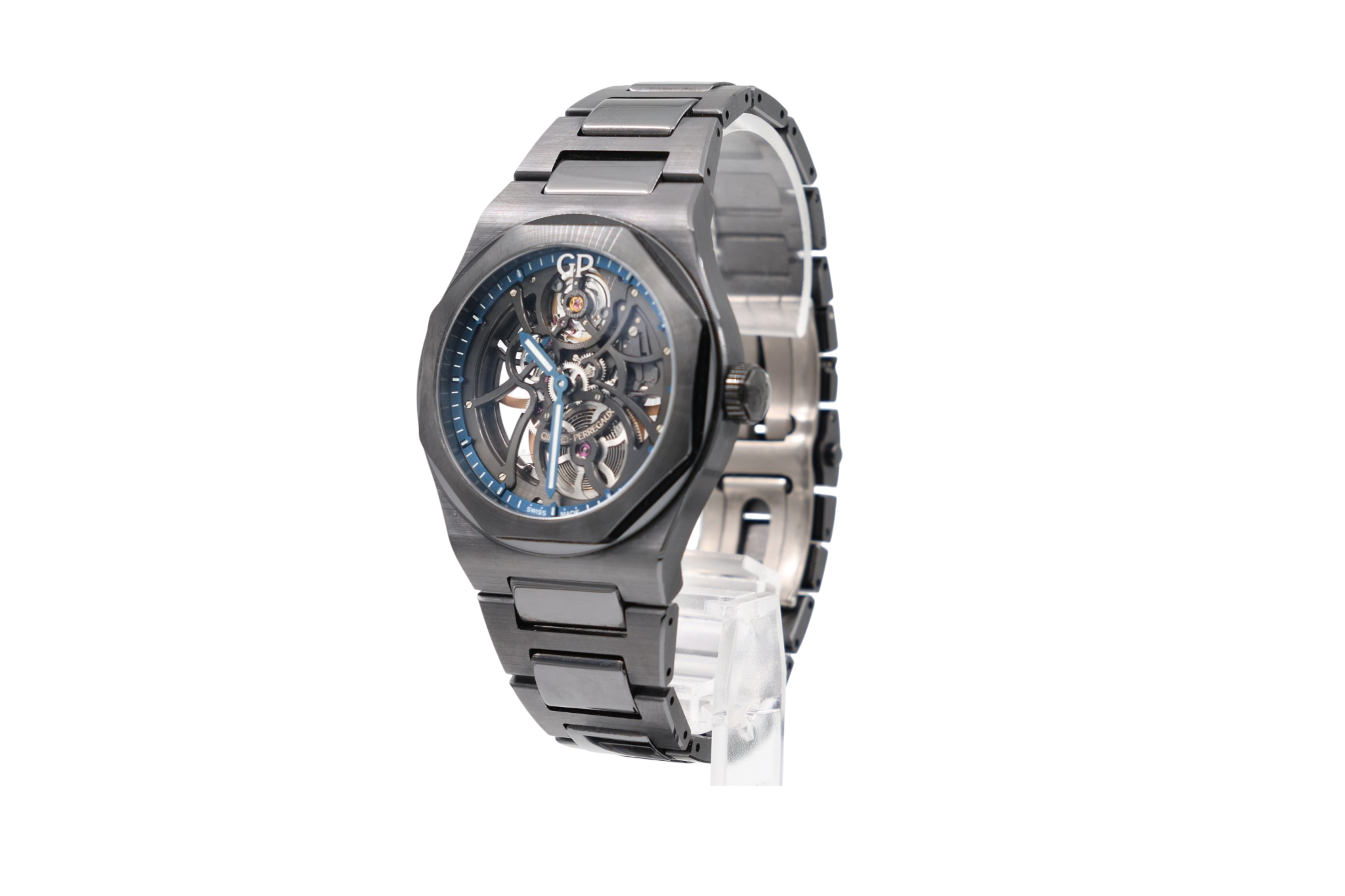 Girard-Perregaux - Laureato Black Ceramic - Black Skeleton Dial - 81015-32-001-32A - 2022