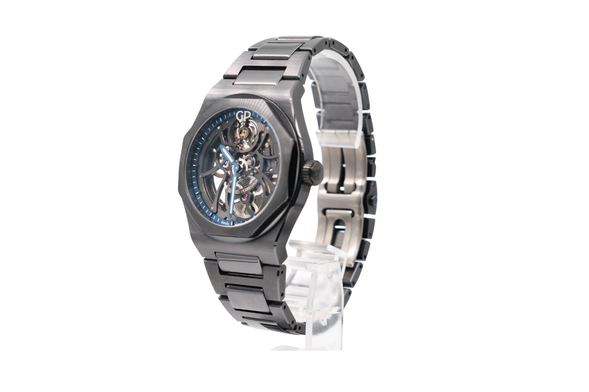 Girard-Perregaux - Laureato Black Ceramic - Black Skeleton Dial - 81015-32-001-32A - 2022