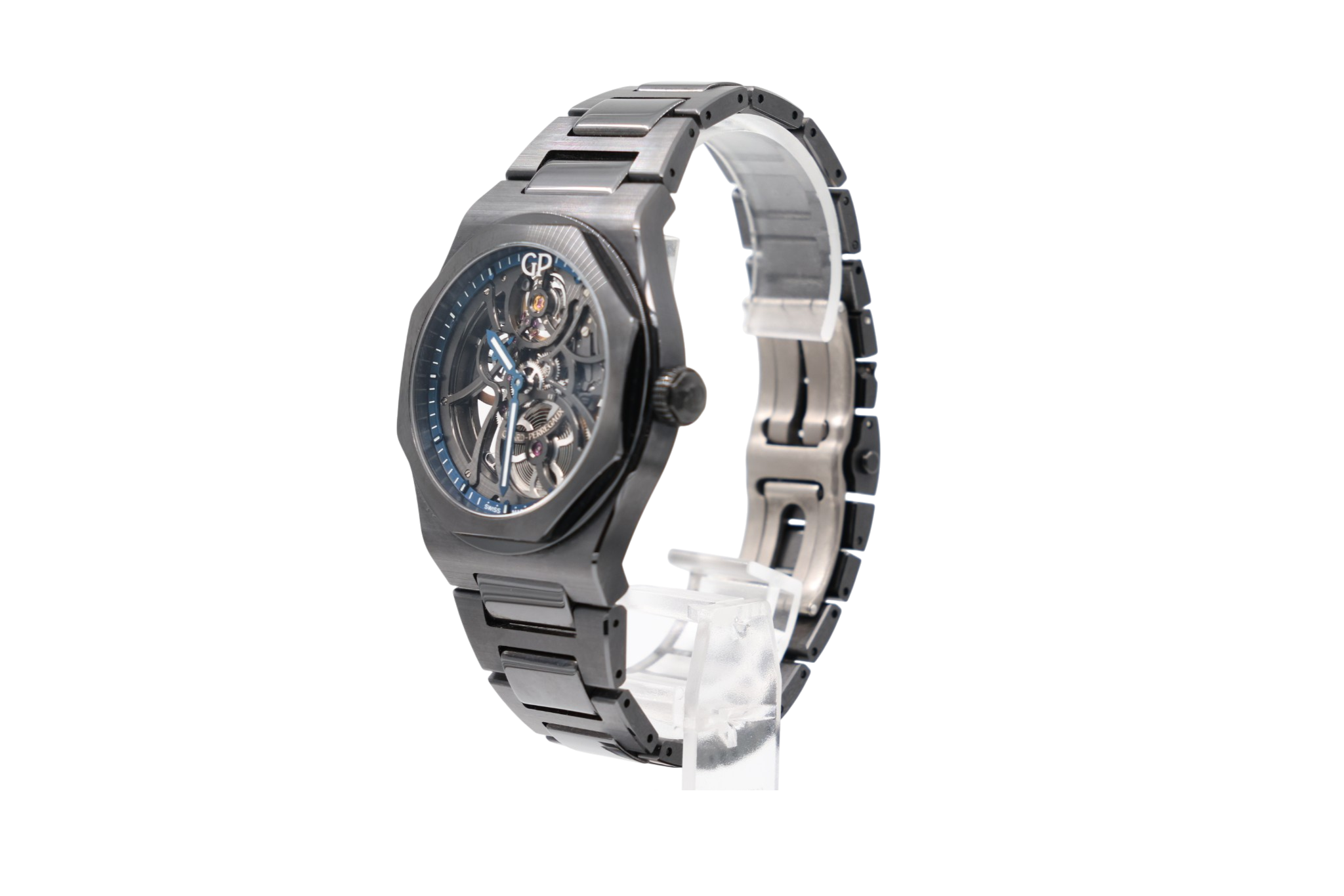Girard-Perregaux - Laureato Black Ceramic - Black Skeleton Dial - 81015-32-001-32A - 2022