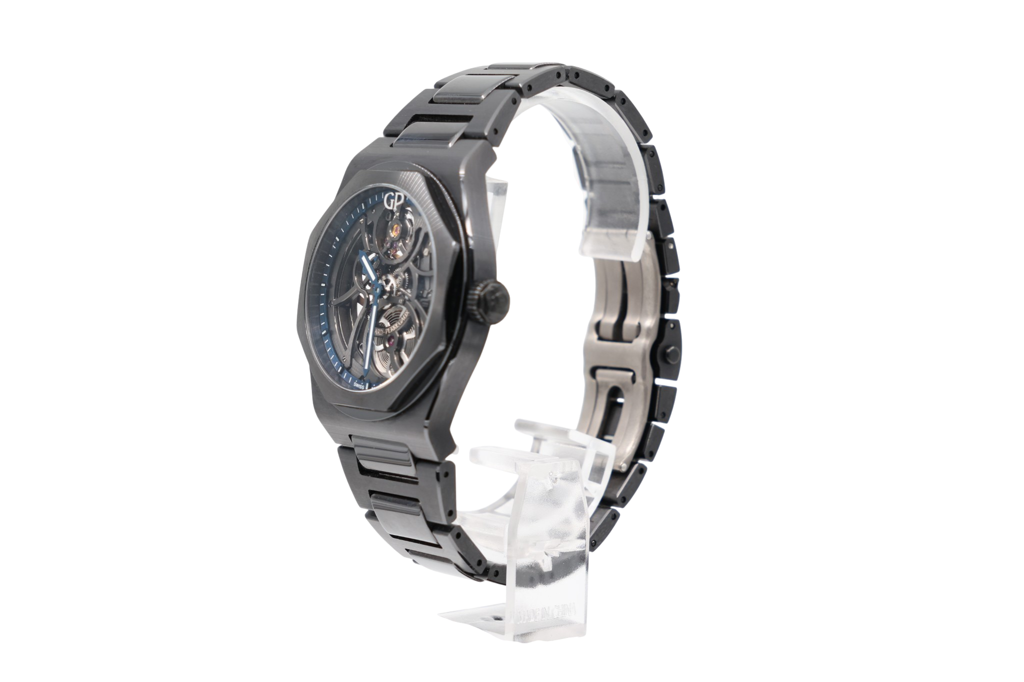 Girard-Perregaux - Laureato Black Ceramic - Black Skeleton Dial - 81015-32-001-32A - 2022