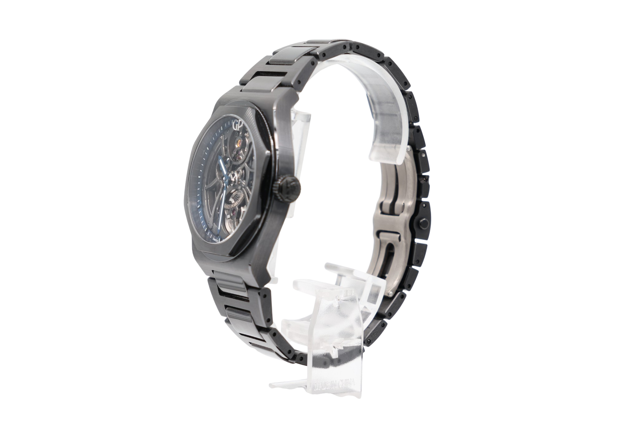 Girard-Perregaux - Laureato Black Ceramic - Black Skeleton Dial - 81015-32-001-32A - 2022