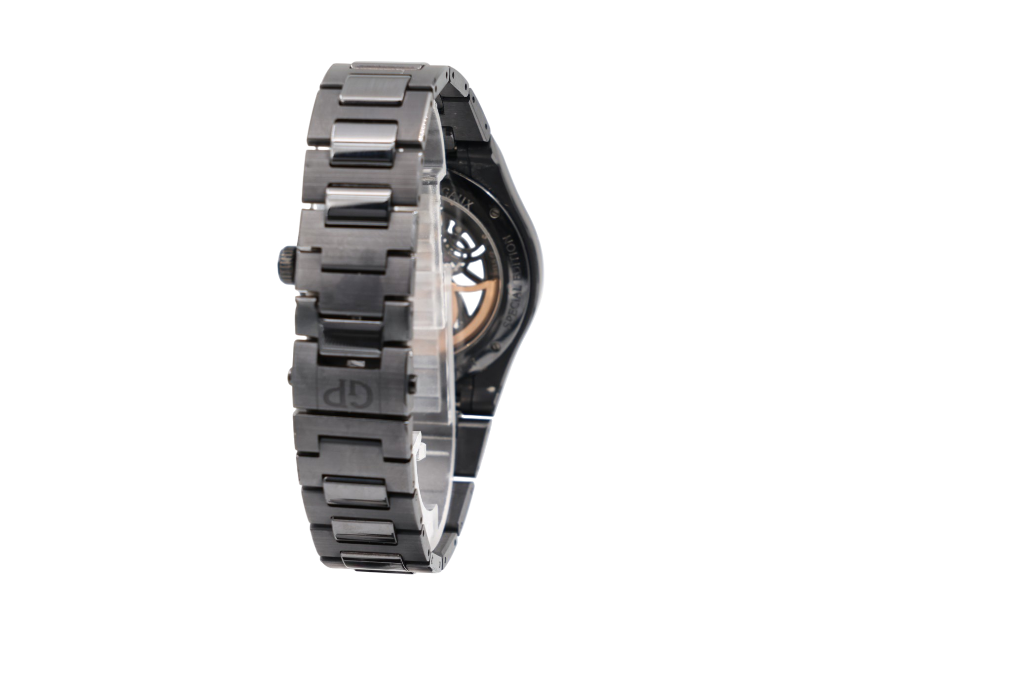 Girard-Perregaux - Laureato Black Ceramic - Black Skeleton Dial - 81015-32-001-32A - 2022