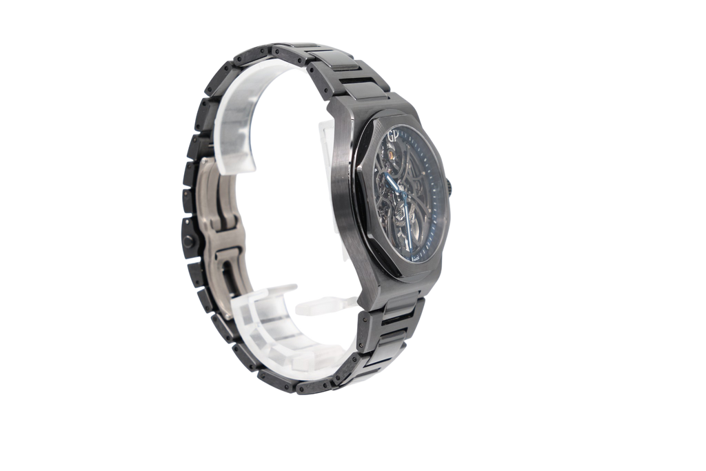 Girard-Perregaux - Laureato Black Ceramic - Black Skeleton Dial - 81015-32-001-32A - 2022