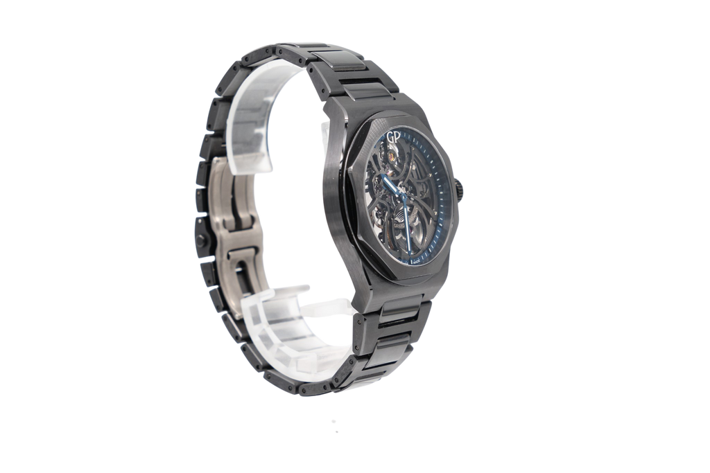 Girard-Perregaux - Laureato Black Ceramic - Black Skeleton Dial - 81015-32-001-32A - 2022